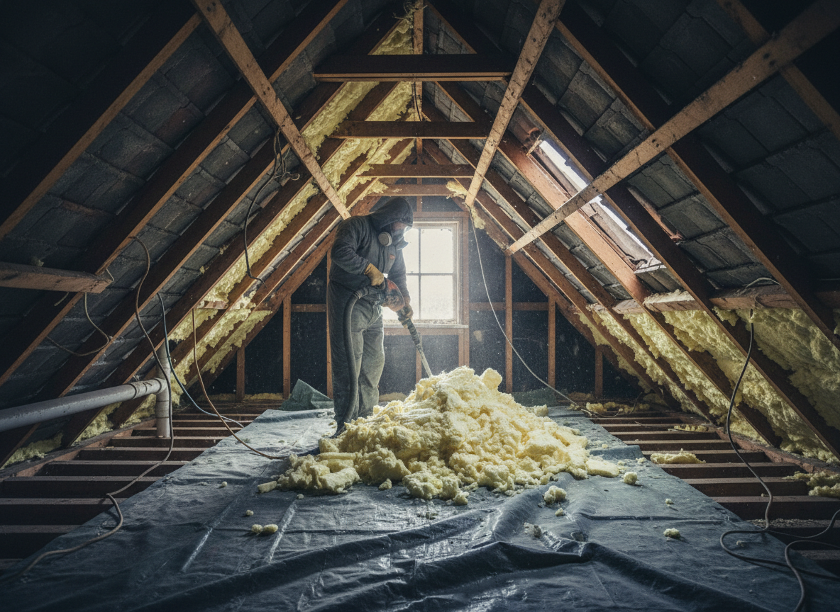 Spray Foam Removal in Waltham