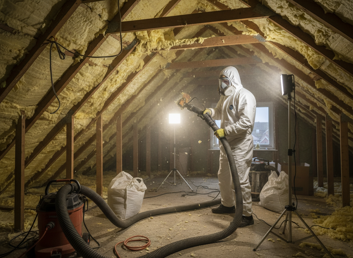 Spray Foam Removal Grimsby in Scunthorpe, Lincolnshire DN15