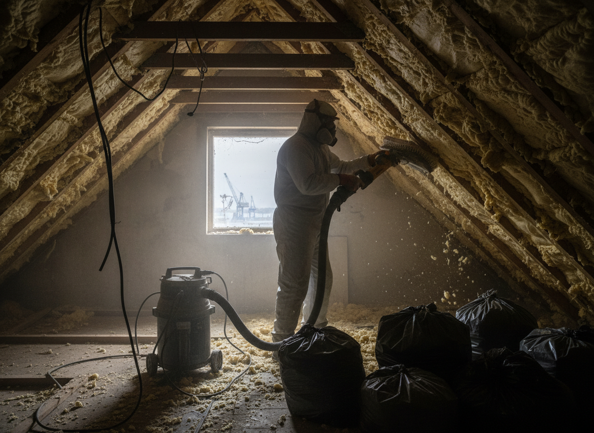Spray Foam Removal Grimsby in Kingston upon Hull, Lincolnshire HU1